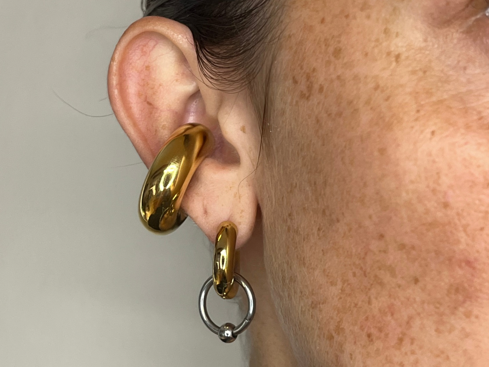 Big Golden Earcuff ( à l'unité )